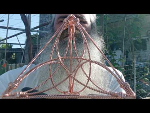 DIY The Seed of Life, Triquetra in Tetrahedron, Sacred Geometry, The Holy Trinity, Flower of Life