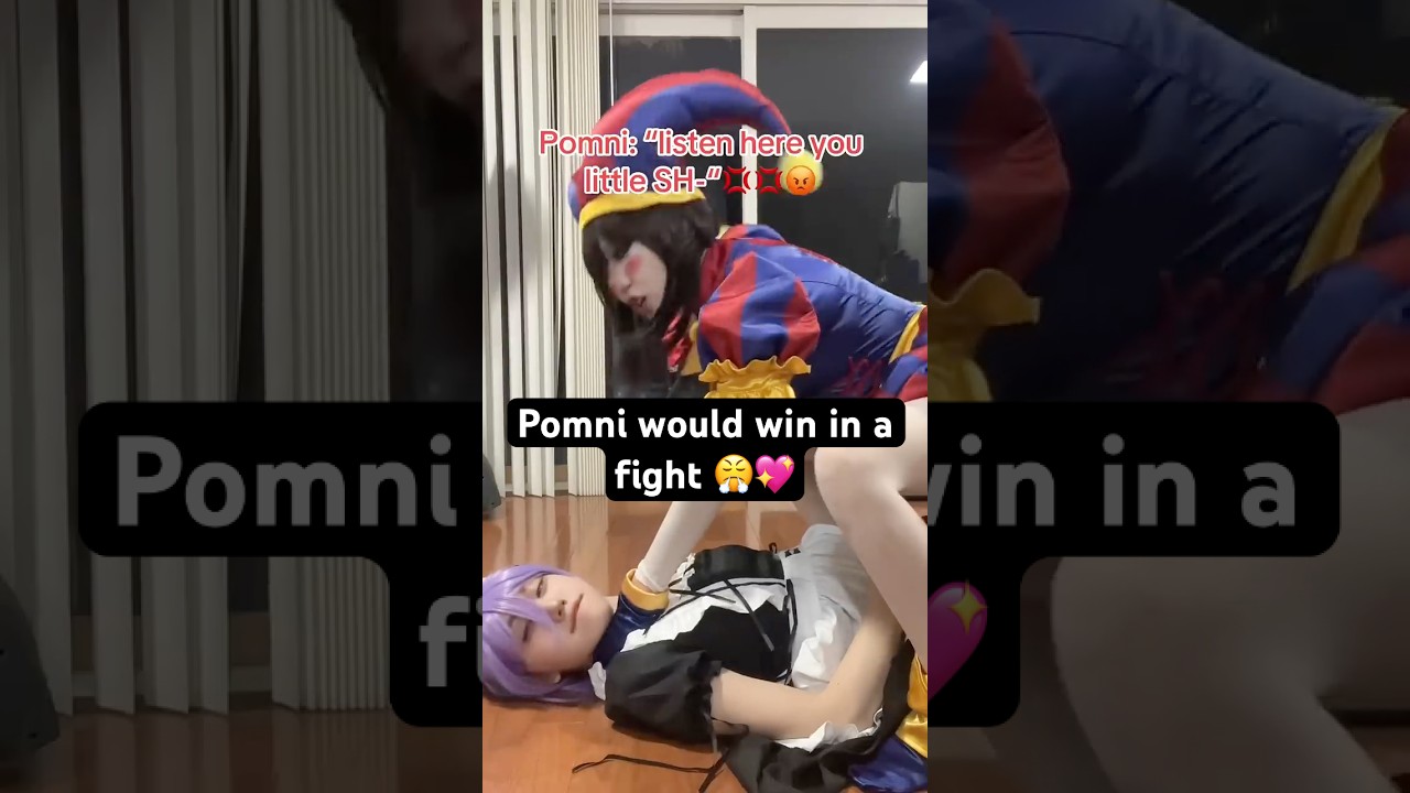 Valid Pomni Crashout TBH #theamazingdigitalcircus #pomni #jax #cosplay #tadc #digitalcircus