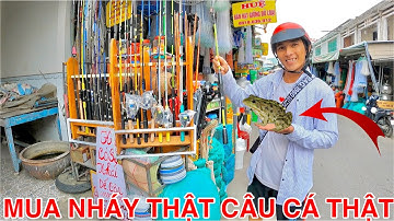 Thử Lại Tiệm Bán Cần Câu Mua Nhái Thật Để Lure Cá Lóc Và Kết Quả Thật Bất Ngờ
