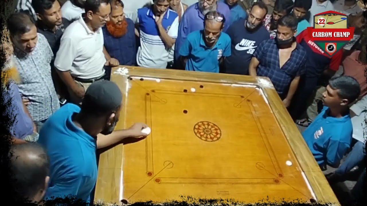 ভাগ্যের জোরে নয়, খেলেই ফাইনালে মঞ্জু ভাই। ক্যারাম প্রতিযোগিতার প্রথম ফাইনালের টিম