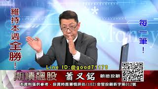 20191206 2030 蕭又銘 期績飆股