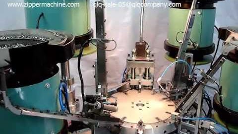 QLQ-Auto-lock Slider Automatic Assembly Machine 2 Punch QLQ-018