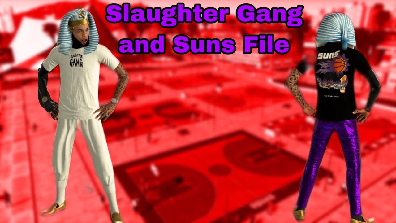 Slaughter Gang with Suns And BasketBall Godz Hat File YouTube