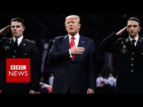 Did President Trump forget the words to the national anthem?