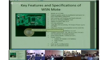 Introduction to wireless sensor networks by Mr. O.S Khanna on 16th september 2013