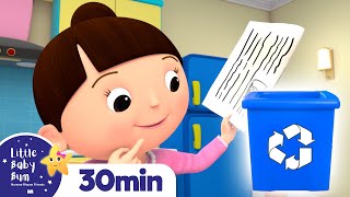 recycling song more nursery rhymes and kids songs little baby bum