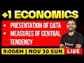 Plus One Economics: Data Presentation & Central Tendency 📊