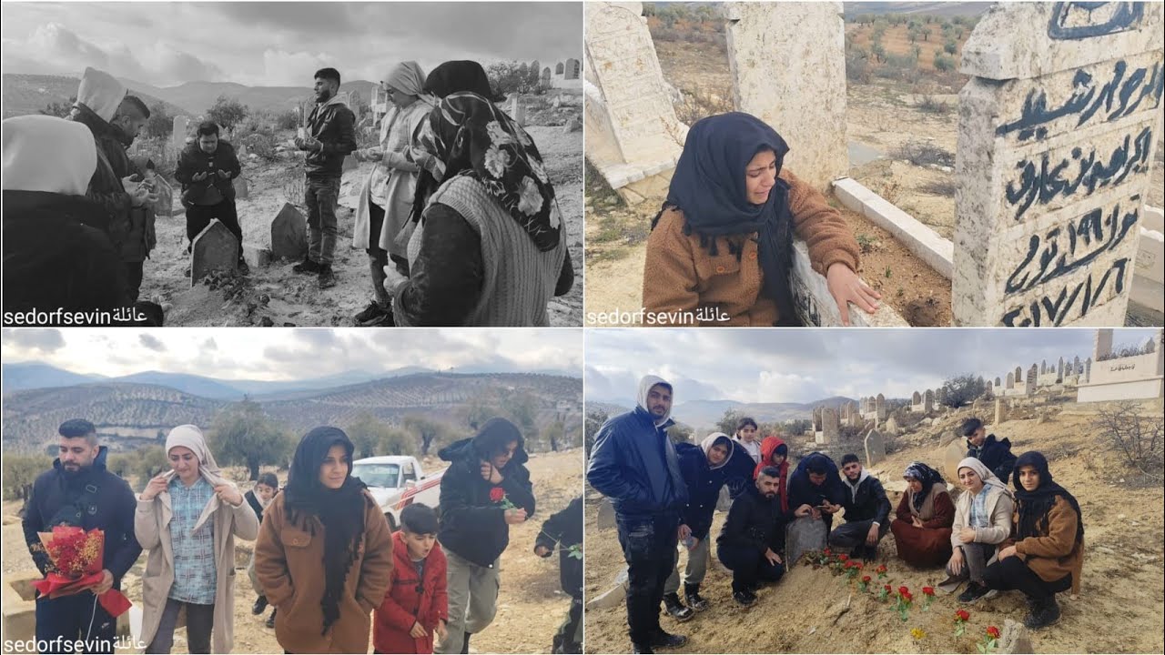 اول يوم لأختي وصهري ب الضيعة بعد سنين زرنا قبر عمي شعور صعب😔