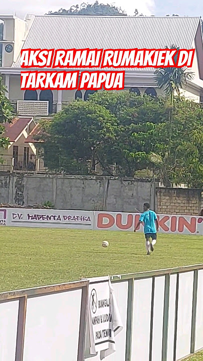 Pemain Timnas Ramai Rumaikek, beraksi di Tarkam Papua. Waena Cup 2024 #waenacup2024