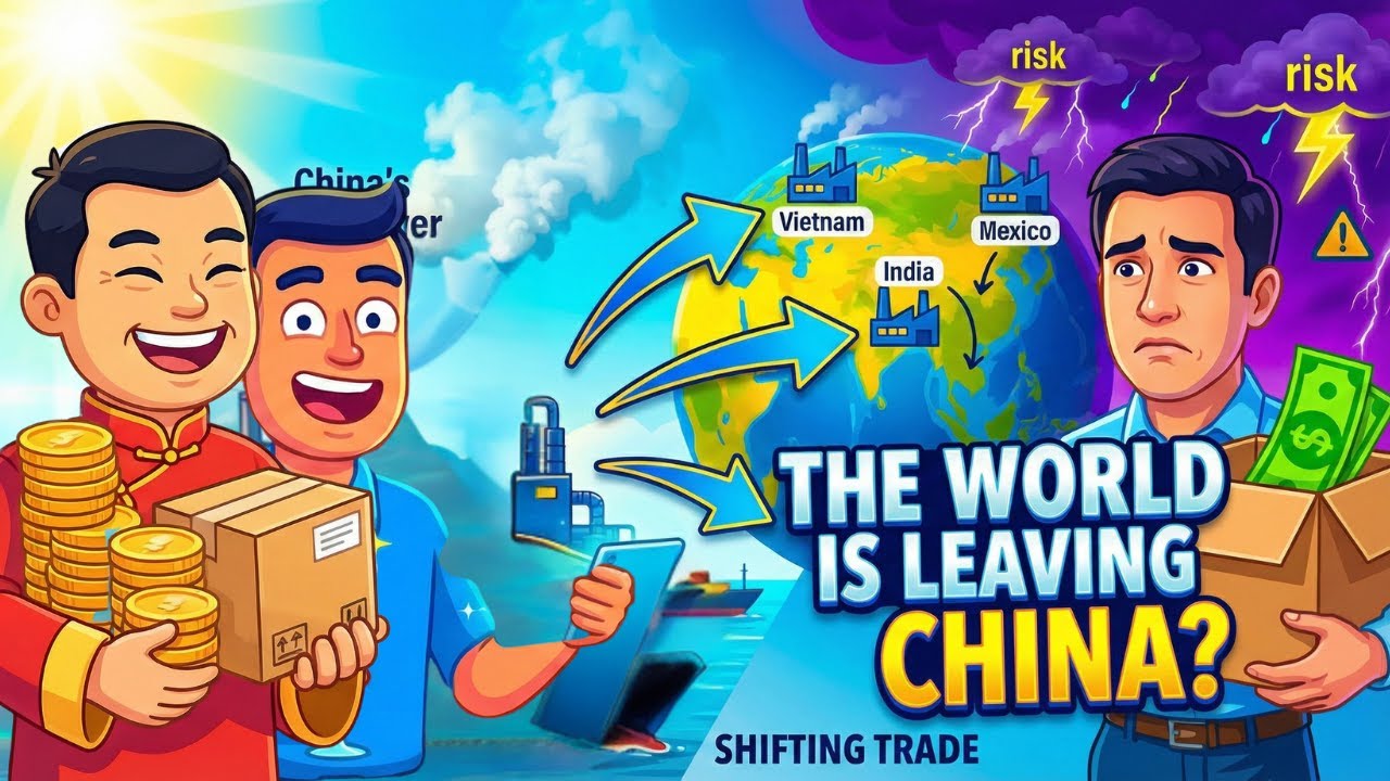 Why the World Is Quietly Leaving China (Manufacturing Shift + Supply Chain + China Economy Explained