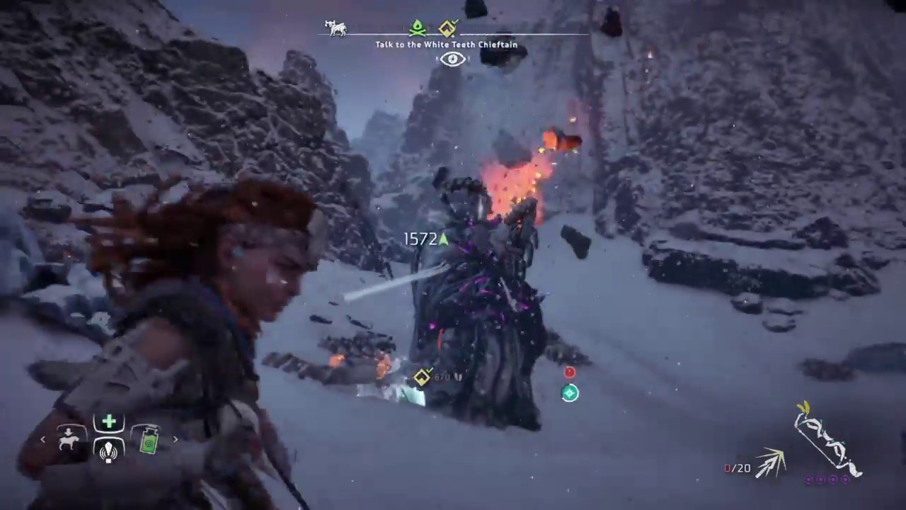 Horizon Zero Dawn: The Frozen Wilds Daemonic Rockbreaker Ultra Hard NG+ No Damage
