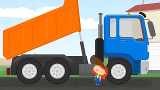 Doctor Mcwheelie English And A Broken Truck For Kids. Car Cartoons For Kids In English.