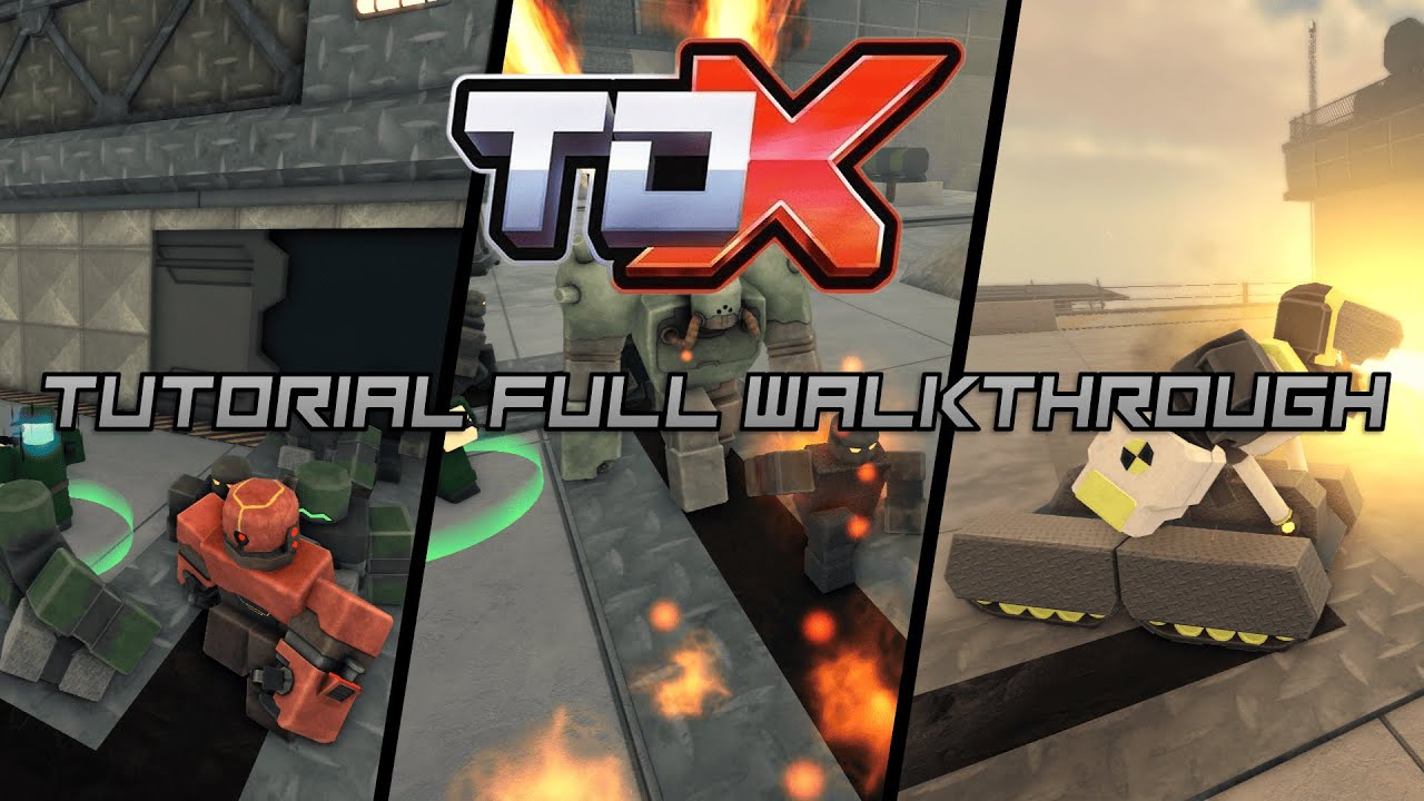 Tutorial Mode Full Walkthrough || ROBLOX Tower Defense X - YouTube