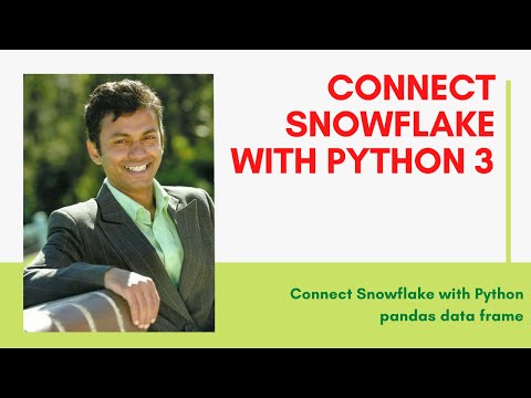 Connect Snowflake with Python pandas data frame