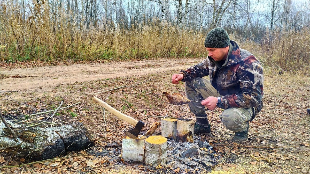48 ЧАСОВ ВЫЖИВАНИЯ БЕЗ ЕДЫ! УТКИ МНОГО И ЛЕТАЕТ НОЧЬЮ. Охота на утку.