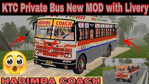 ||New HP privet bus MOD|| KTC New bus skin livery|| 🤩🤩 || Hadimba Coach 💯 ||