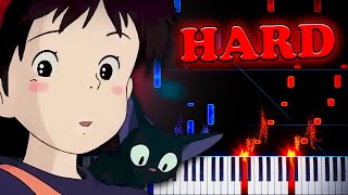 Joe Hisaishi - Town with an Ocean View (Kiki's Delivery Service) - Piano Tutorial Resimi