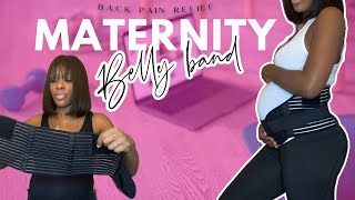 Amazon Maternity Belly Band | Lower Back Pain In Pregnancy | #28weekspregnant #pregnancybackpains