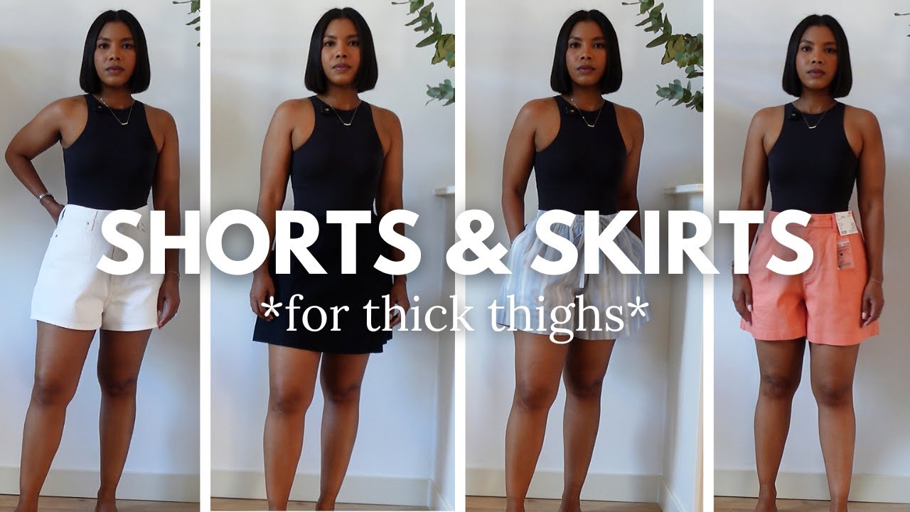 I Found the ONLY Shorts & Skirts That Actually Flatter Thick Thighs (Where to Buy)