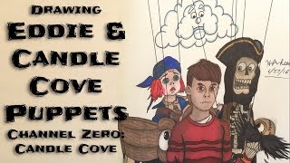 Drawing Candle Cove Puppets & Eddie Painter - Channel Zero: Candle Cove 