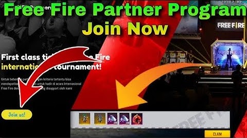 How To Join Free Fire Partner Program || Free Fire Partner Program Full Explain || Garena Free Fire