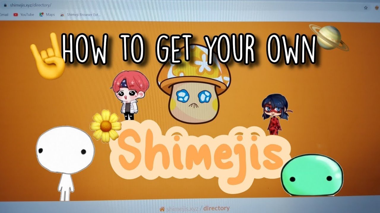 get shimejis to work