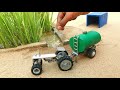 Diy tractor water tanker machine science project  part 1  keepvilla