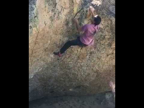Beta Video for climb A Maze Of Death v12, Bishop