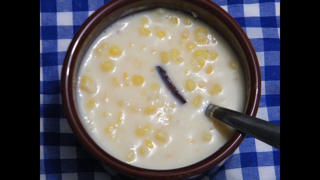 : CANJICA COM LEITE CONDENSADO (MUNGUZA) FÁCIL: