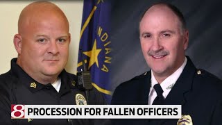 Procession for fallen soldiers