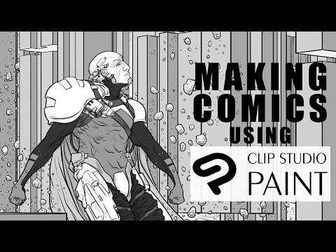 Making Comics using Clip Studio Paint - Coloring - YouTube