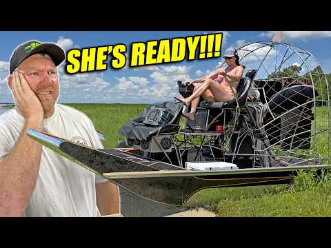 Teaching My Wife How To Drive An Airboat... What Have I Gotten Myself Into?