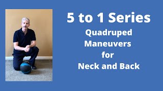 5 to 1 Quadruped Maneuvers Neck & Back