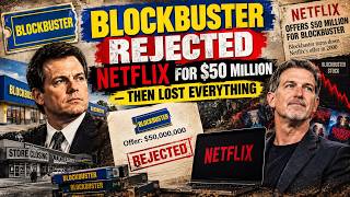 Blockbuster Rejected Netflix for $50 Million — Then Lost Everything