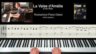 La Valse d'Amélie - Rockschool Piano Debut (2019 Syllabus) Resimi