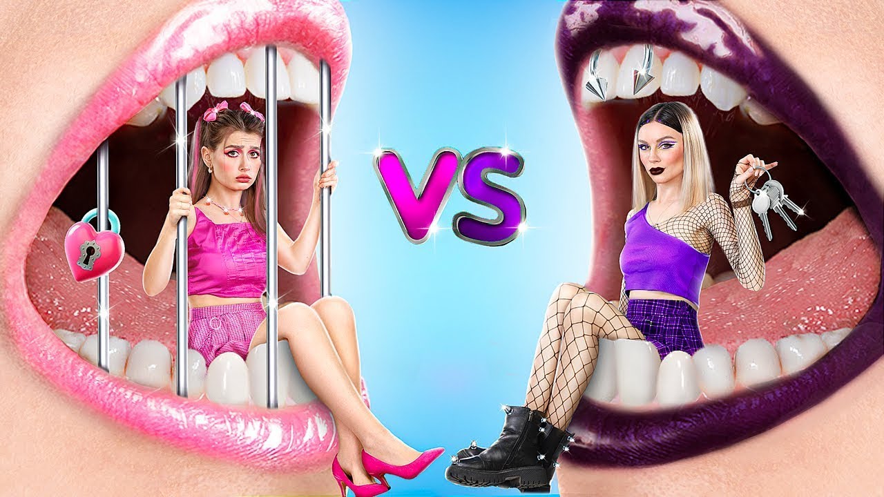 자매를 감옥에 보냈어요! 착한 vs나쁜 자매