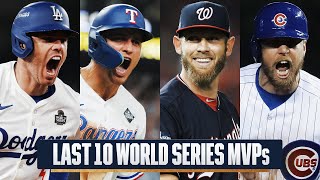 Freddie Freeman, Corey Seager and the last 10 World Series MVPs! 🏆 (Who will win the 2025 WS MVP?)