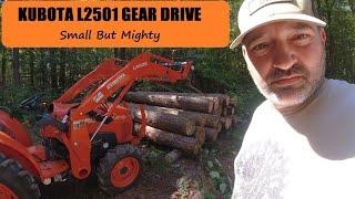 Kubota L2501 Gear Drive is a MIGHTY Little Tractor