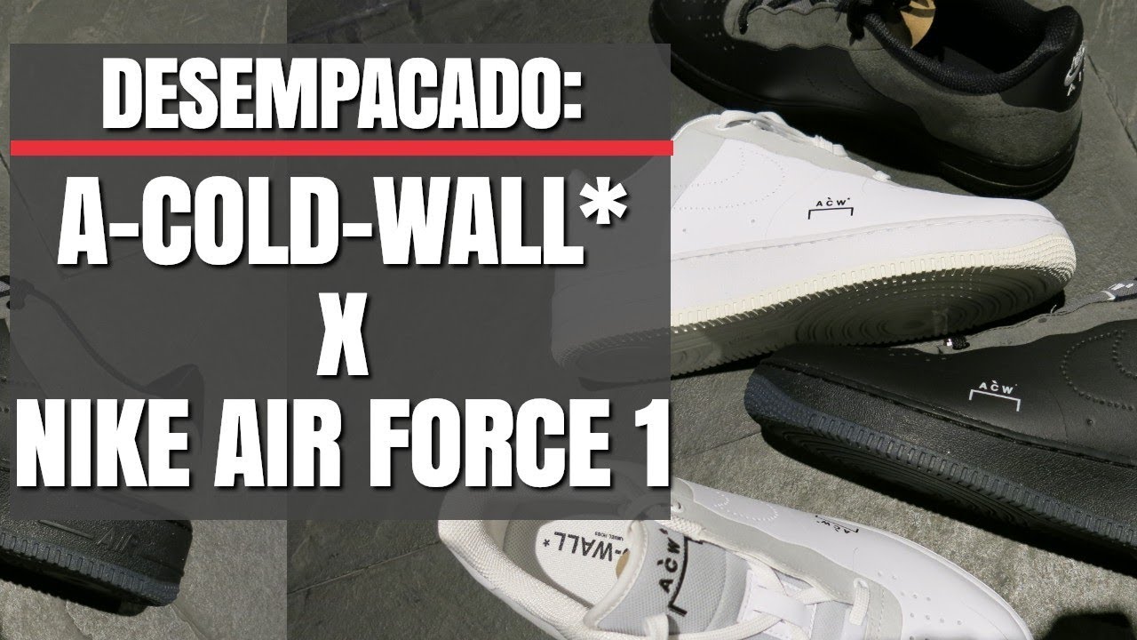 Desempacado: A-COLD-WALL* x Nike Air Force - YouTube