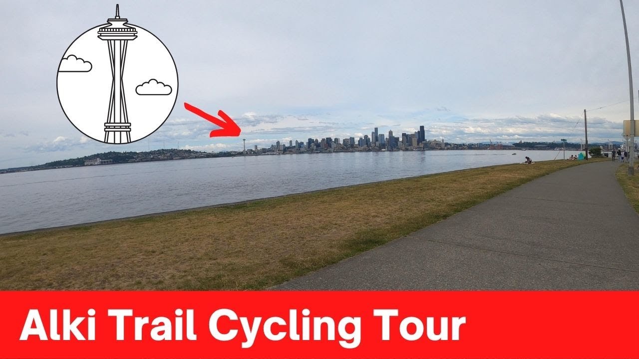 Alki Trail Cycling Tour [4K][West Seattle] YouTube