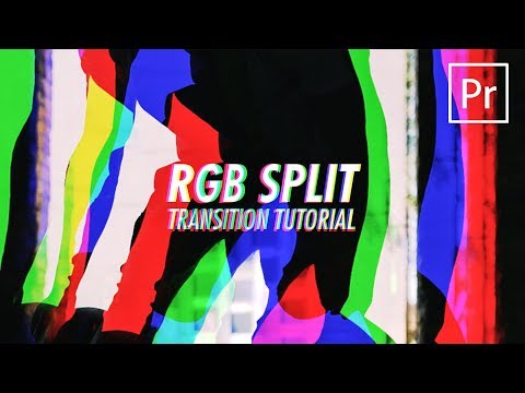 RGB Split Transition Effect WITHOUT PLUGINS - Premiere Pro Tutorial