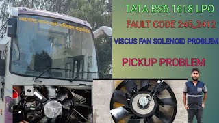 #fualt code 245,2412# TATA BS6 Cummins 1618 LPO bus