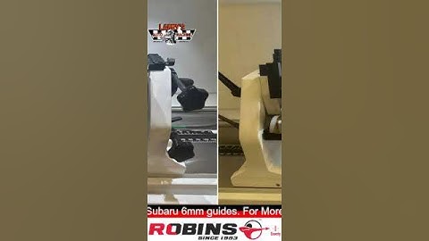 Robins GH8 Guide Honing at Lary Auto machines #robinsmachines #enginerebuilding