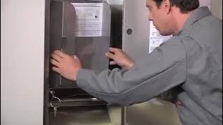 Watch the product video for Bobrick TowelMate Towel Dispenser Retainers