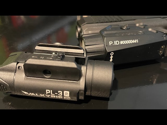 Holosun PID vs Olight PL3R battery test - YouTube