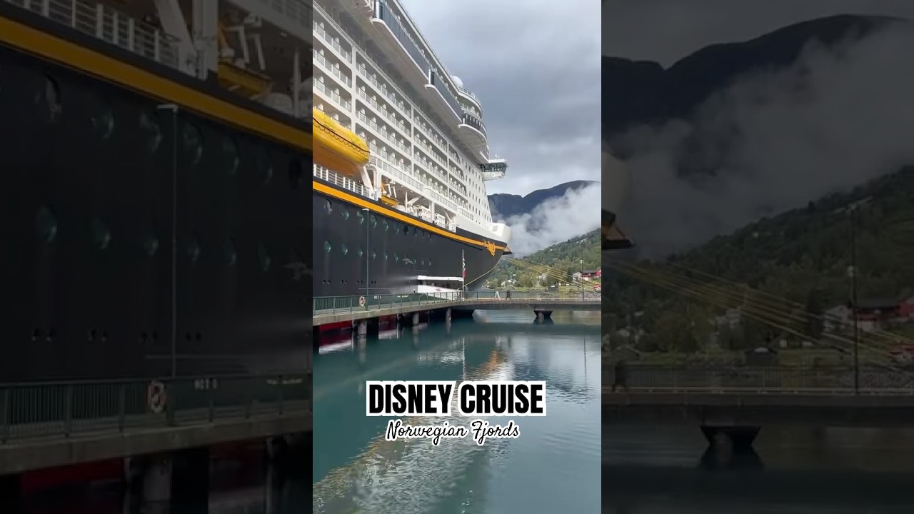 DISNEY FANTASY CRUISE - Olden Norway.
