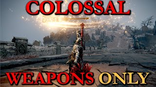 COLOSSAL WEAPONS ONLY RUN @GinoMachino