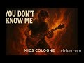 You dont know me. Erstellt von MicS Cologne mit Donna AI. 