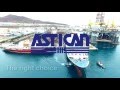 Ocean Endeavour undocking - Astican