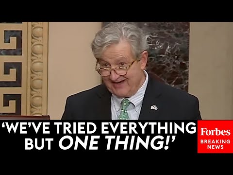 JUST IN: John Kennedy Issues Epic Warning On Senate Floor